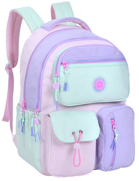 Sac à dos scolaire Sunrise Rose 1 - vertbaudet enfant 