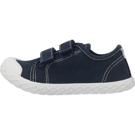 Basket garçon modèle cambridge Bleu+Brun clair 2 - vertbaudet enfant 