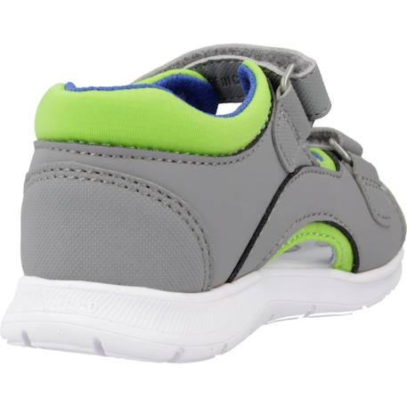 Sandale bébé synthétique gustavo Bleu+Gris 9 - vertbaudet enfant 