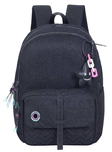 Sac à dos scolaire Nighty Noir 2 - vertbaudet enfant 