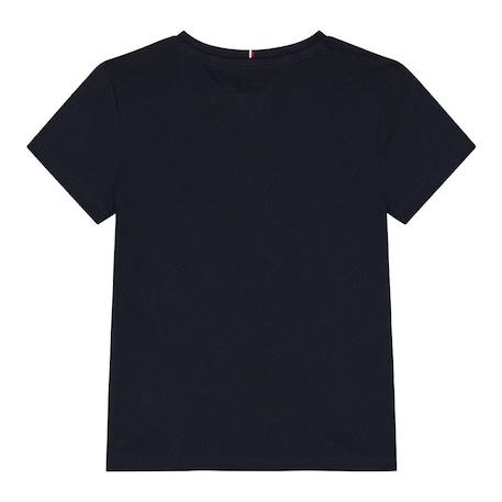T-shirt fille manches courtes hilfiger foil Marine 2 - vertbaudet enfant 