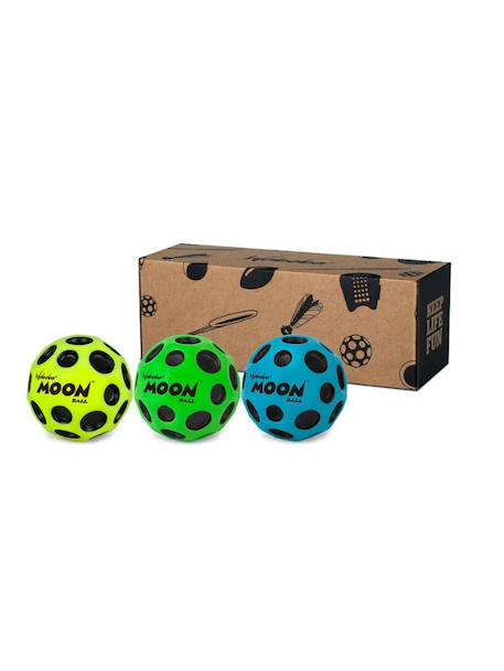 Moon ball 3-pack Vert/bleu/jaune 1 - vertbaudet enfant 