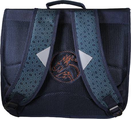 Cartable scolaire 38 cm Dragon Legend Bleu 4 - vertbaudet enfant 