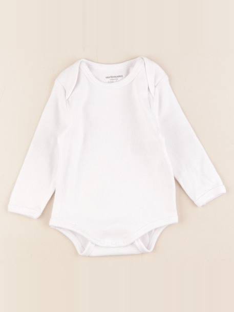 Body - 9 mois Blanc 1 - vertbaudet enfant 