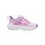 Baskets basses  à scratch Rose blanc 1 - vertbaudet enfant 