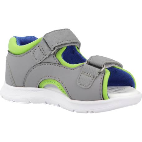 Sandale bébé synthétique gustavo Bleu+Gris 11 - vertbaudet enfant 