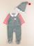 Pyjama velours - 9 mois Vert 1 - vertbaudet enfant 