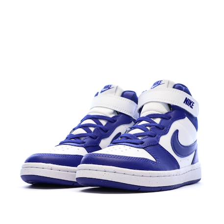Baskets garçon court borough mid 2 Blanc 6 - vertbaudet enfant 