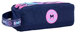 -Trousse scolaire 2 compartiments Pixelly