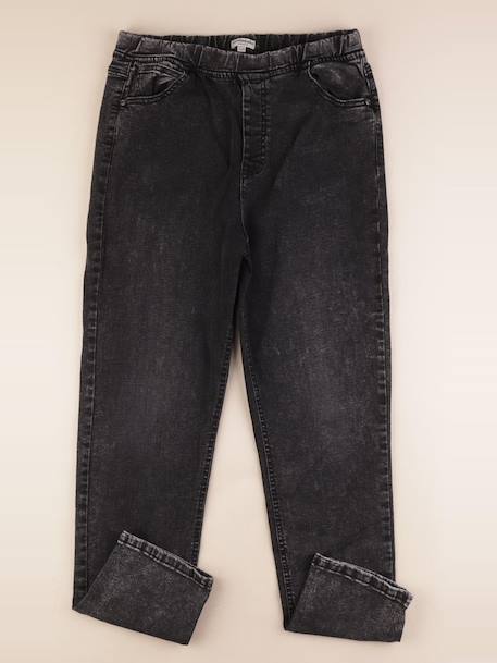 Jegging - 14 ans Noir 1 - vertbaudet enfant 