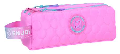 Fille-Accessoires-Fourniture scolaire-Trousse scolaire 2 compartiments Blush