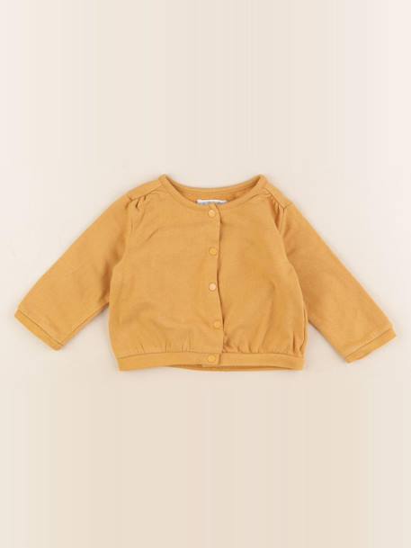Sweat - 9 mois Jaune 1 - vertbaudet enfant 