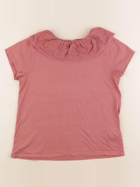 Tee-shirt - 12 ans Rose 1 - vertbaudet enfant 
