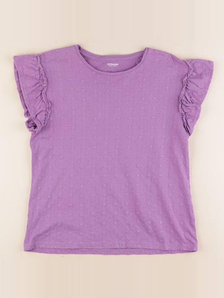 Tee-shirt - 14 ans Violet 1 - vertbaudet enfant 