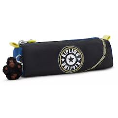 Jouet-Matériel scolaire-Trousse nylon lisse avec porte-clé singe