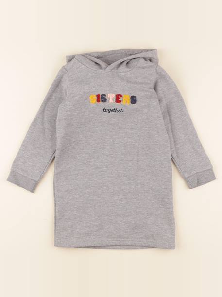 Robe - 4 ans Gris 1 - vertbaudet enfant 