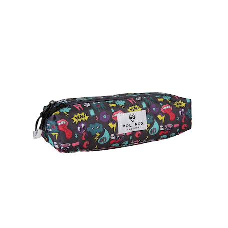 Trousse scolaire 2 compartiments Rider Bleu 2 - vertbaudet enfant 