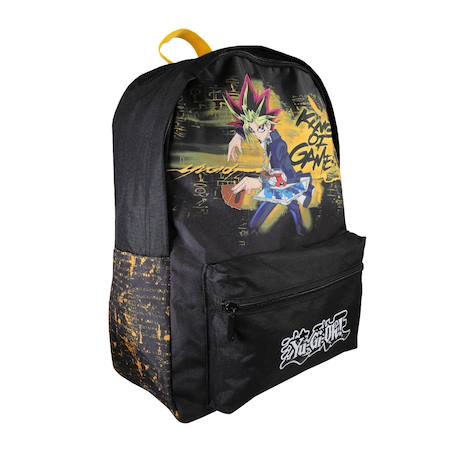 Sac à dos Yu-Gi-Oh King of Game Noir 2 - vertbaudet enfant 