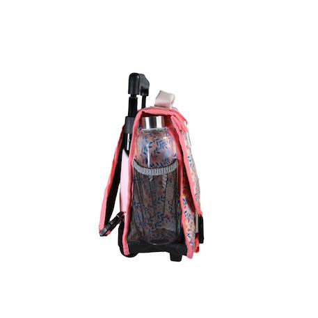Cartable à roulettes 38 cm Happy Blush Rose 3 - vertbaudet enfant 