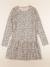Robe - 12 ans Beige, noir 1 - vertbaudet enfant 