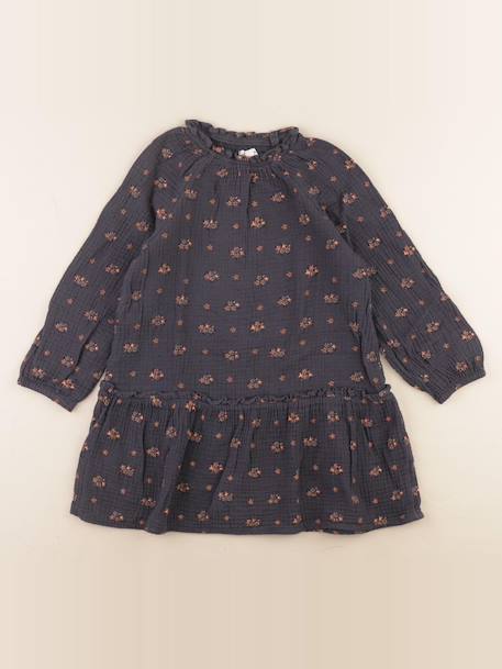 Robe - 6 ans Gris 1 - vertbaudet enfant 