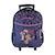 Sac à dos à roulettes Cow Girl Bleu 1 - vertbaudet enfant 