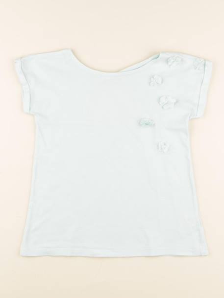 Tee-shirt - 10 ans Bleu, vert 1 - vertbaudet enfant 