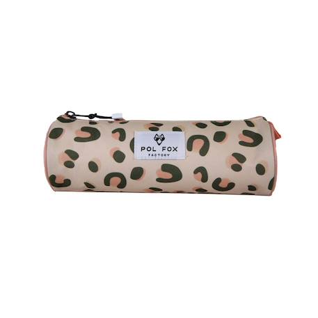 Trousse scolaire ronde Crush Rose 1 - vertbaudet enfant 