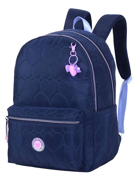 Sac à dos scolaire Heartsy Noir 2 - vertbaudet enfant 