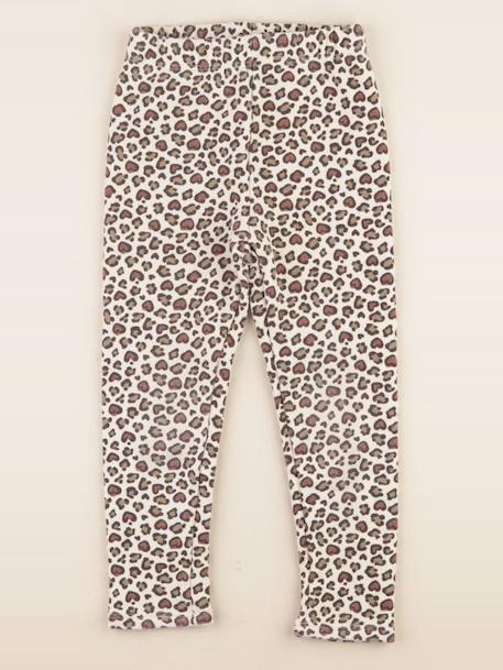 Legging doublé - 5 ans Marron 1 - vertbaudet enfant 