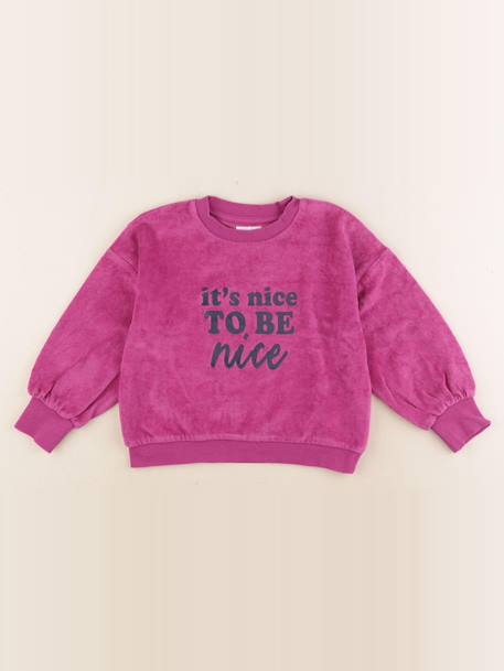 Sweat - 4 ans Rose 1 - vertbaudet enfant 