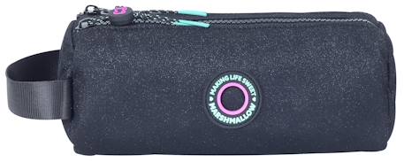 Trousse scolaire 2 compartiments Nighty Noir 1 - vertbaudet enfant 