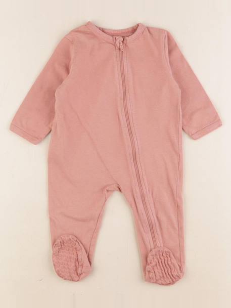 Pyjama coton - 9 mois Rose 1 - vertbaudet enfant 