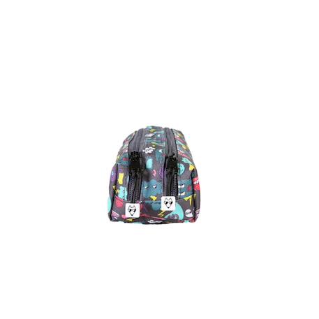Trousse scolaire 2 compartiments Rider Bleu 3 - vertbaudet enfant 