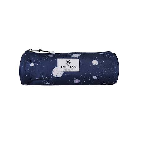 Trousse scolaire ronde Cosmo Bleu 1 - vertbaudet enfant 