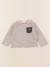 Tee-shirt - 6 mois Beige, noir 1 - vertbaudet enfant 