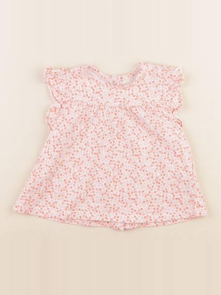 Tee-shirt - 12 mois Orange 1 - vertbaudet enfant 