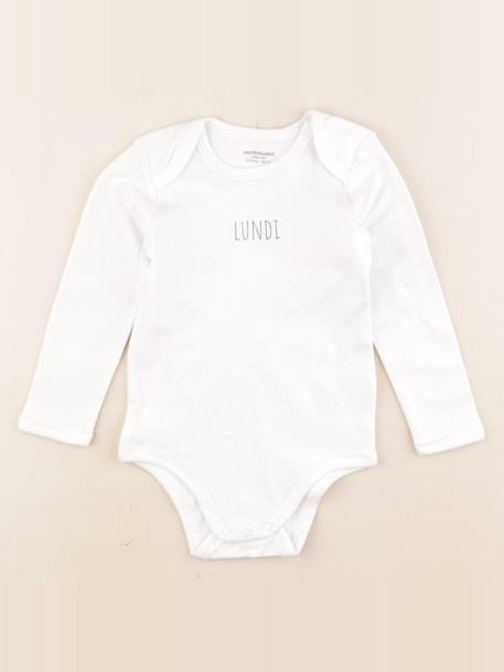 Body - 24 mois Blanc 1 - vertbaudet enfant 