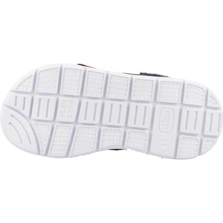 Sandale bébé synthétique gustavo Bleu+Gris 6 - vertbaudet enfant 