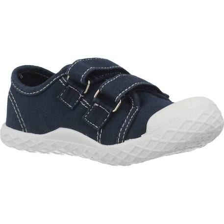 Basket garçon modèle cambridge Bleu+Brun clair 5 - vertbaudet enfant 