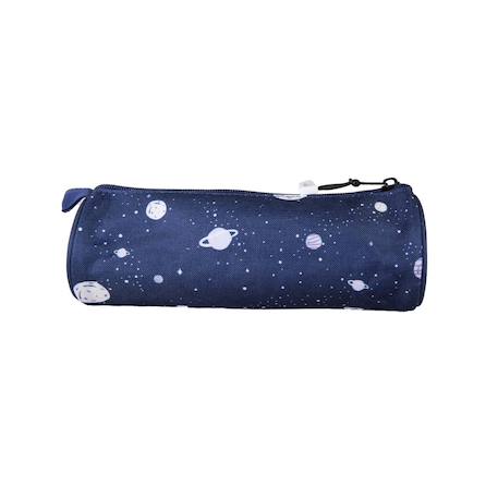 Trousse scolaire ronde Cosmo Bleu 4 - vertbaudet enfant 