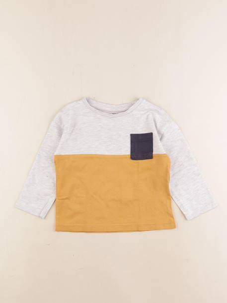 Tee-shirt - 3 ans Gris 1 - vertbaudet enfant 