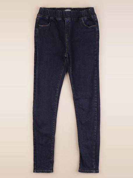 Jegging - 14 ans Bleu 1 - vertbaudet enfant 