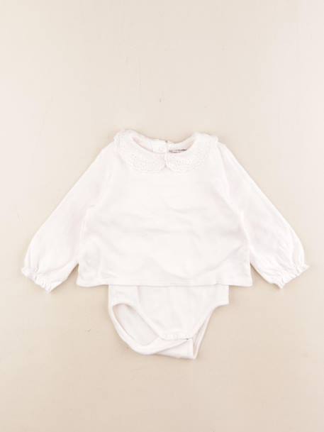 Body tee-shirt - 9 mois Rose 1 - vertbaudet enfant 