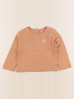 Seconde main-Fille-T-shirt, sous pull-Tee-shirt - 18 mois