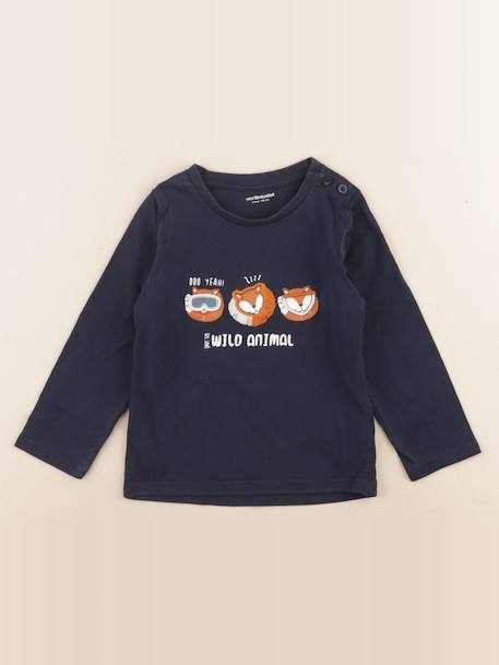 Tee-shirt - 3 ans Bleu 1 - vertbaudet enfant 