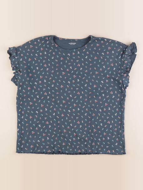 Tee-shirt - 12 ans Bleu 1 - vertbaudet enfant 