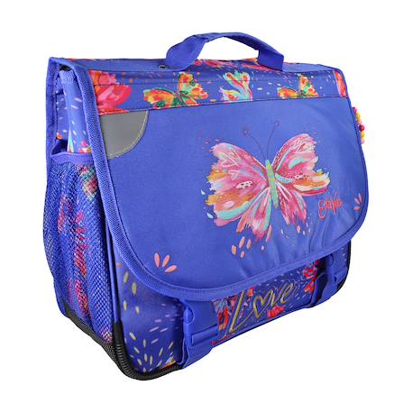Cartable scolaire 38 cm Fly With Me Bleu 2 - vertbaudet enfant 