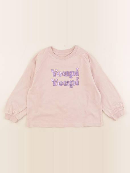 Tee-shirt - 4 ans Rose 1 - vertbaudet enfant 