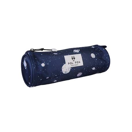 Trousse scolaire ronde Cosmo Bleu 2 - vertbaudet enfant 